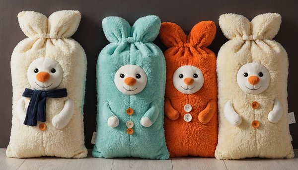 Bouillottes en peluche : chaleur et douceur pour l'hiver